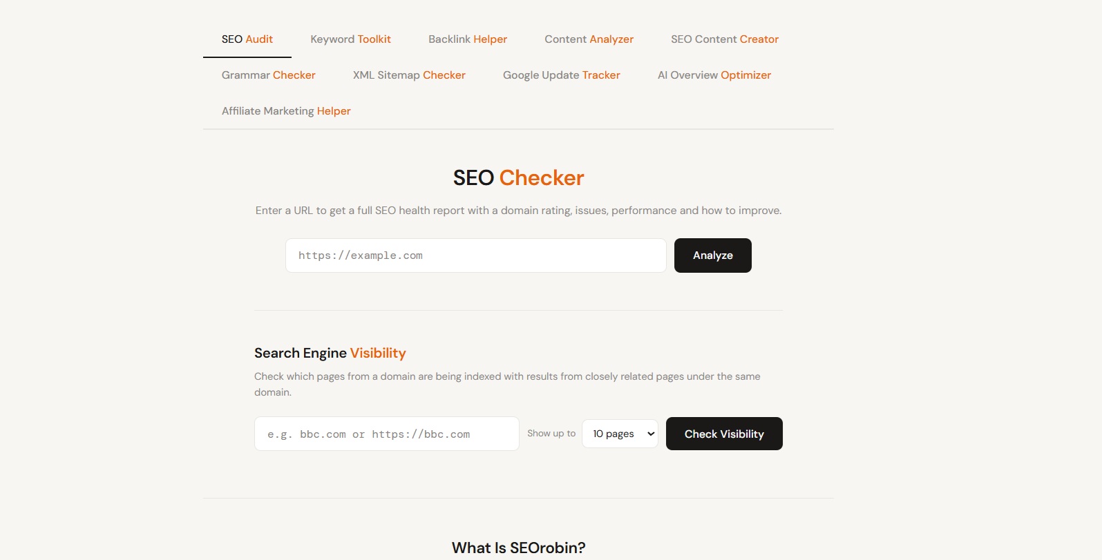 Example of a focused landing page with clear headline, single call to action, and no navigation distractions
